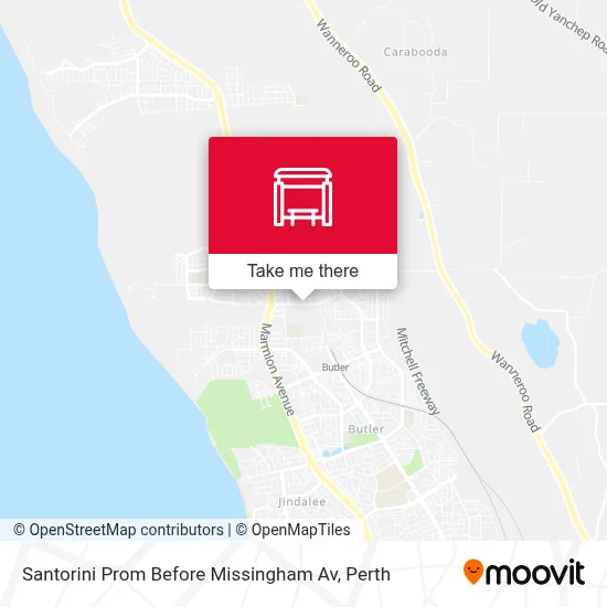 Mapa Santorini Prom Before Missingham Av