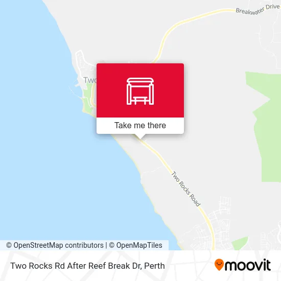 Mapa Two Rocks Rd After Reef Break Dr