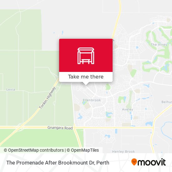 The Promenade   After Brookmount Dr map
