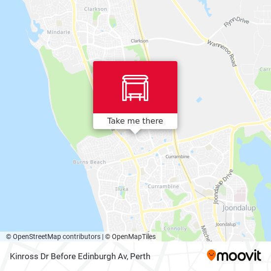 Kinross Dr Before Edinburgh Av map