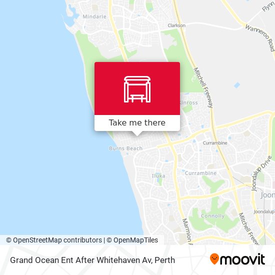 Grand Ocean Ent After Whitehaven Av map