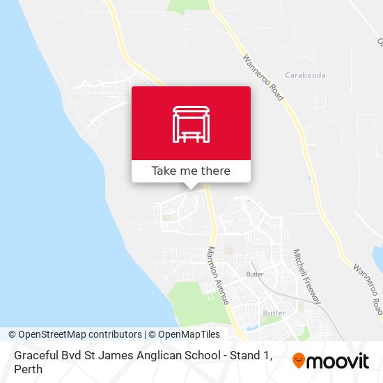Graceful Bvd St James Anglican School - Stand 1 map