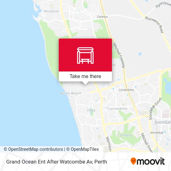 Mapa Grand Ocean Ent After Watcombe Av