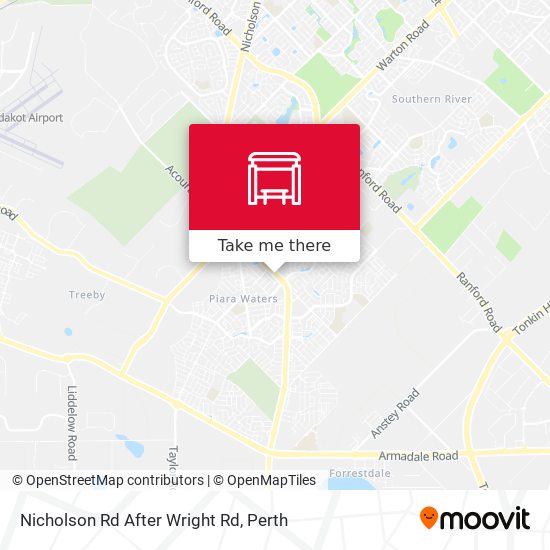 Nicholson Rd After Wright Rd map