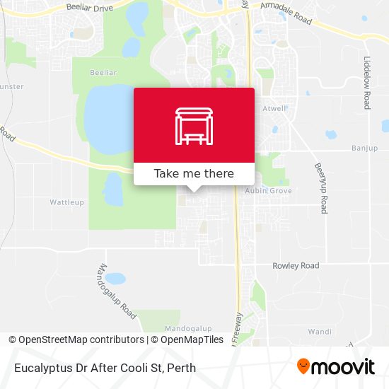 Eucalyptus Dr After Cooli St map