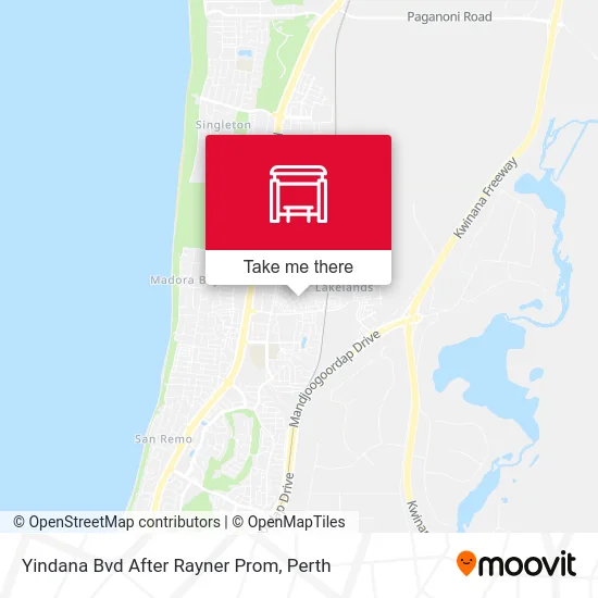 Mapa Yindana Bvd After Rayner Prom