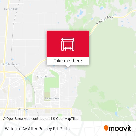 Wiltshire Av After Pechey Rd map