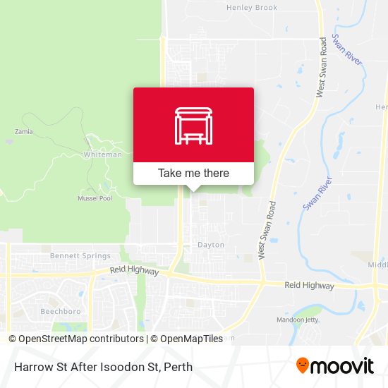 Harrow St After Isoodon St map