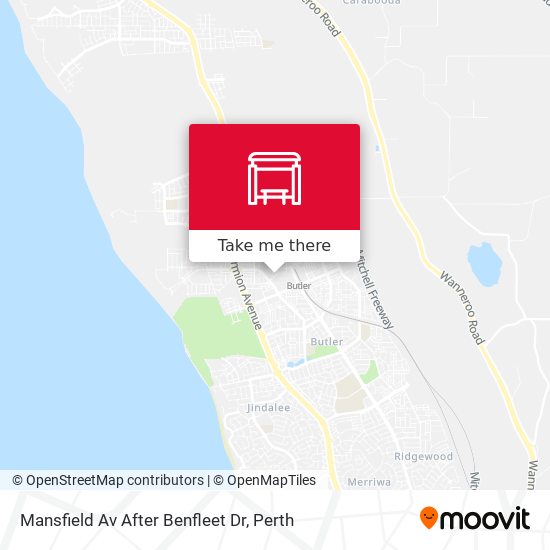 Mansfield Av After Benfleet Dr map