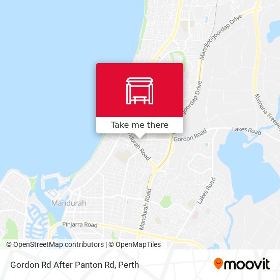 Gordon Rd After Panton Rd map