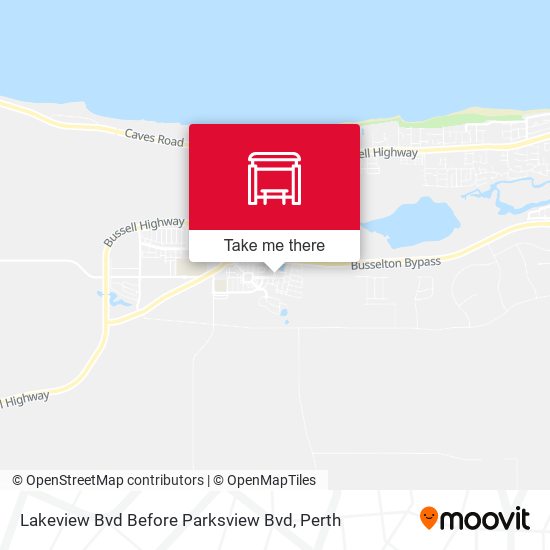 Lakeview Bvd Before Parksview Bvd map