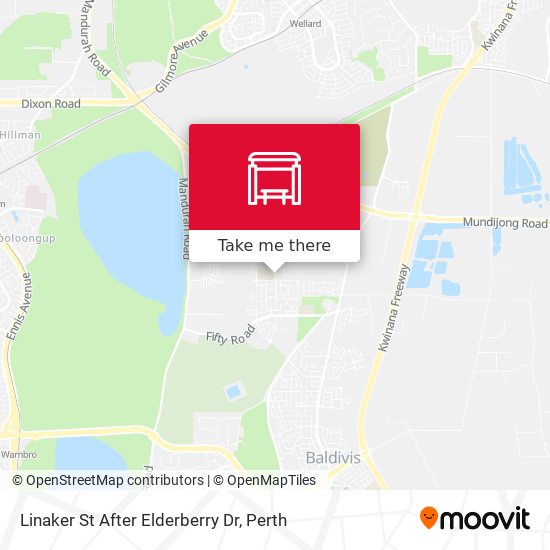Linaker St After Elderberry Dr map
