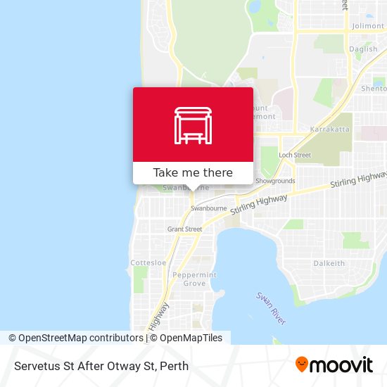 Servetus St After Otway St map