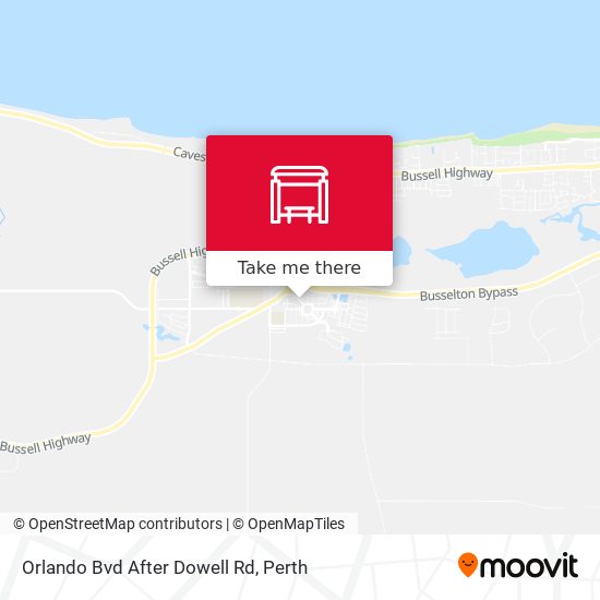 Orlando Bvd After Dowell Rd map