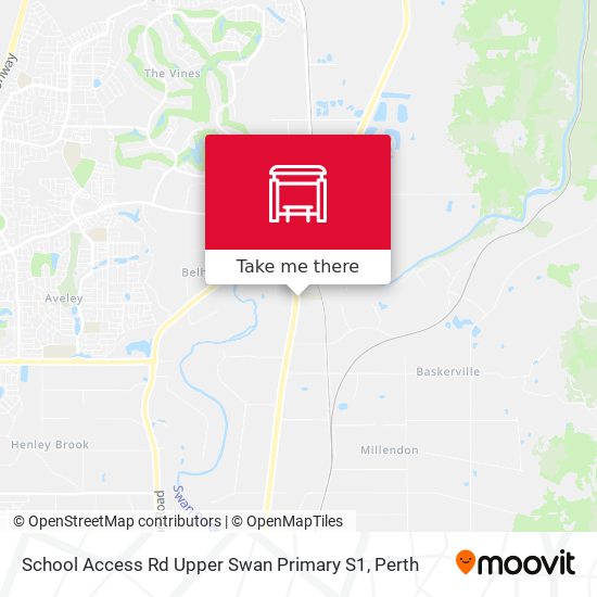 Mapa School Access Rd Upper Swan Primary S1