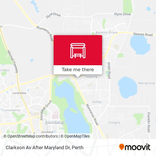 Clarkson Av  After Maryland Dr map