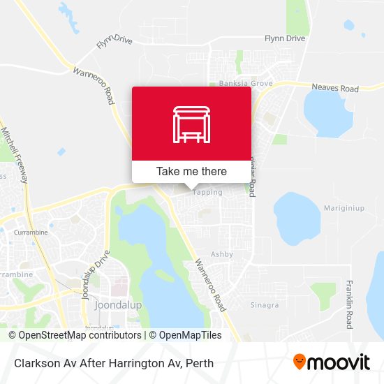 Clarkson Av After Harrington Av map