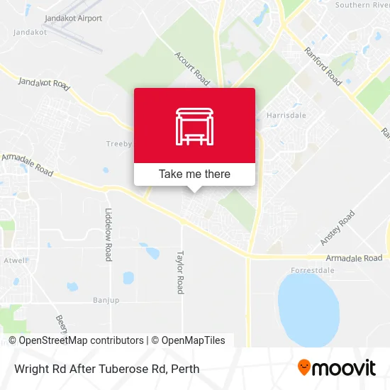 Mapa Wright Rd After Tuberose Rd