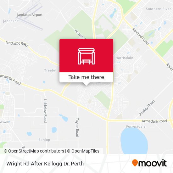 Wright Rd After Kellogg Dr map