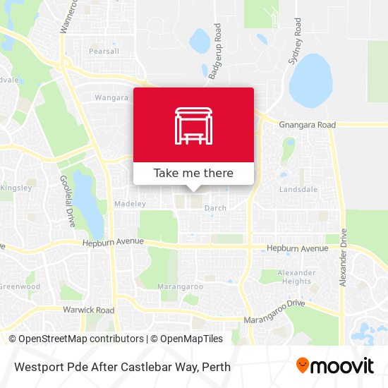 Westport Pde After Castlebar Way map