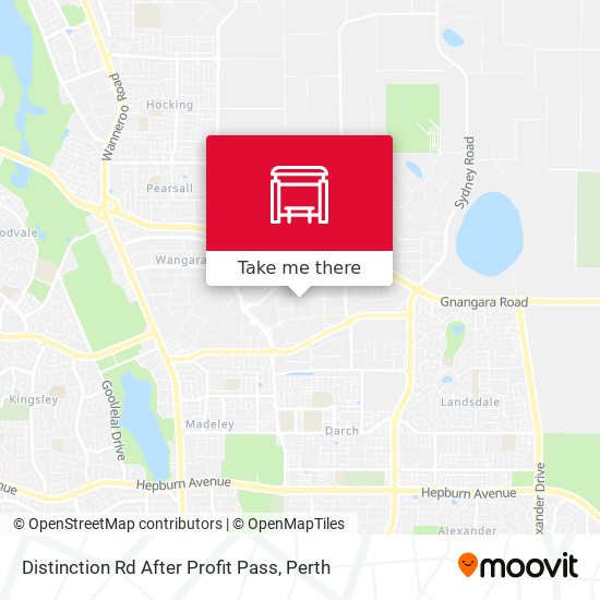 Distinction Rd After Profit Pass map