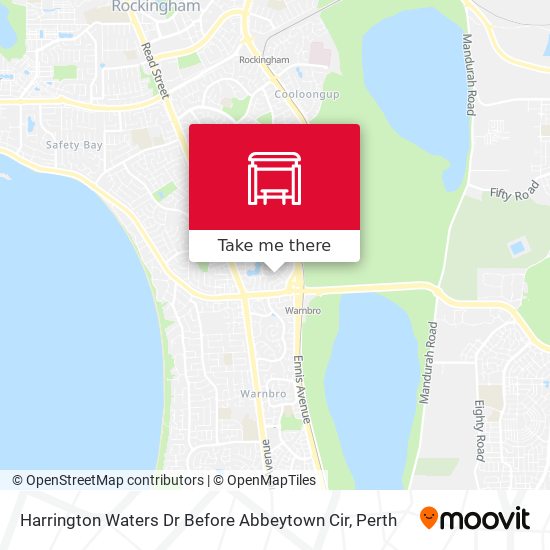 Harrington Waters Dr Before Abbeytown Cir map