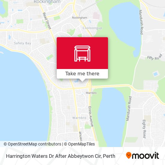 Harrington Waters Dr After Abbeytwon Cir map