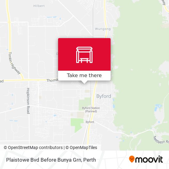 Plaistowe Bvd Before Bunya Grn map