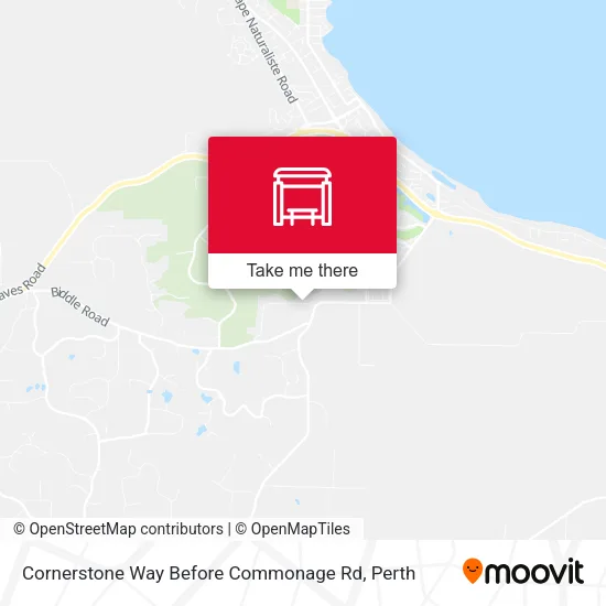 Cornerstone Way Before Commonage Rd map