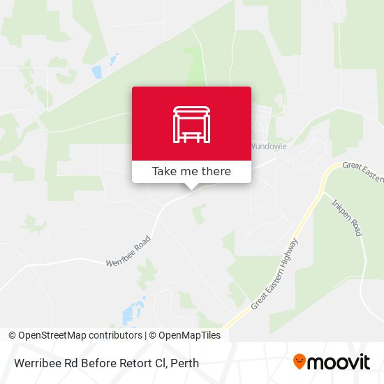 Werribee Rd Before Retort Cl map