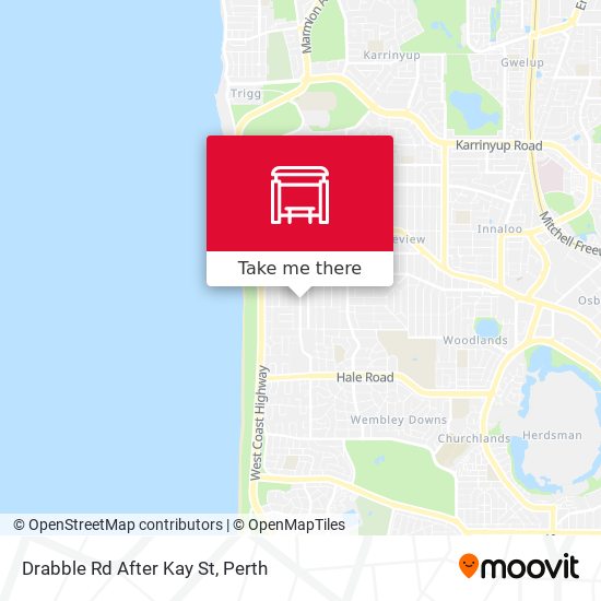 Drabble Rd After Kay St map