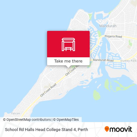 Mapa School Rd Halls Head College Stand 4