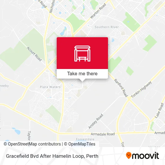 Mapa Gracefield Bvd After Hamelin Loop