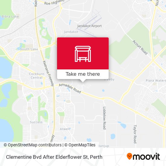Clementine Bvd After Elderflower St map
