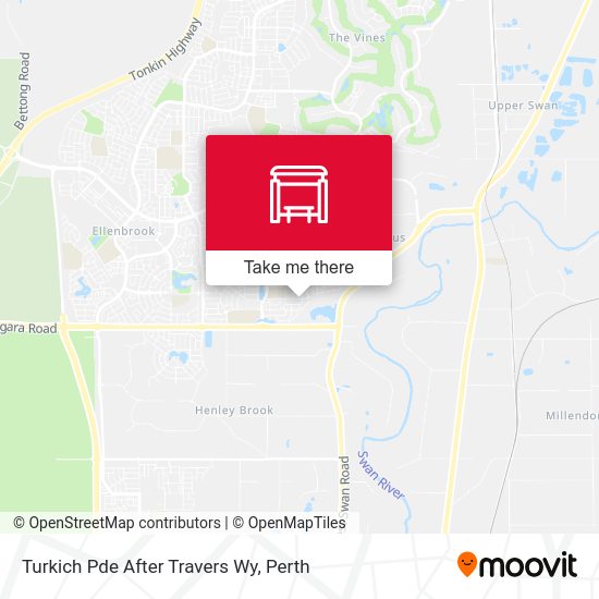 Turkich Pde After Travers Wy map