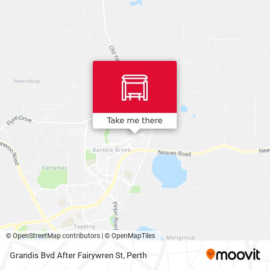 Grandis Bvd After Fairywren St map