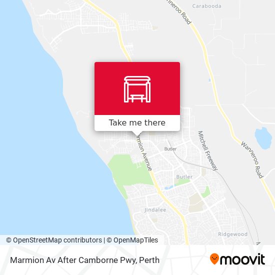 Marmion Av After Camborne Pwy map