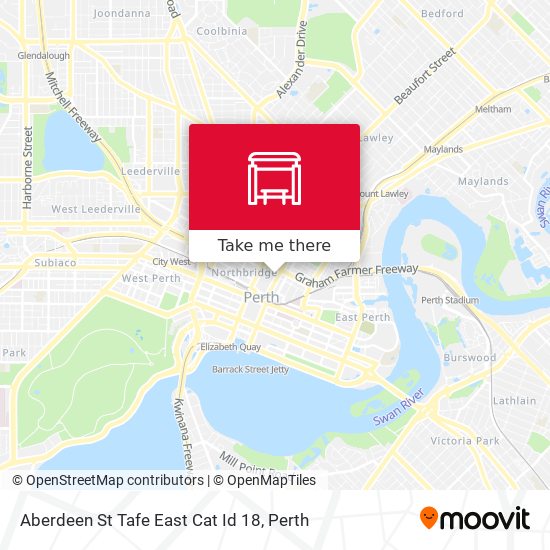 Aberdeen St Tafe East Cat Id 18 map