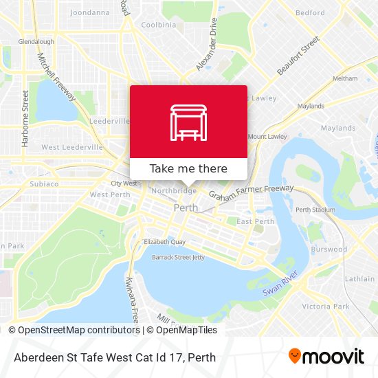 Aberdeen St Tafe West Cat Id 17 map