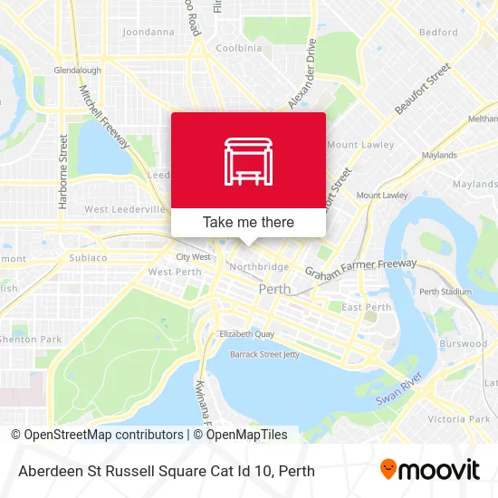 Mapa Aberdeen St Russell Square Cat Id 10