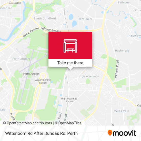 Wittenoom Rd After Dundas Rd map