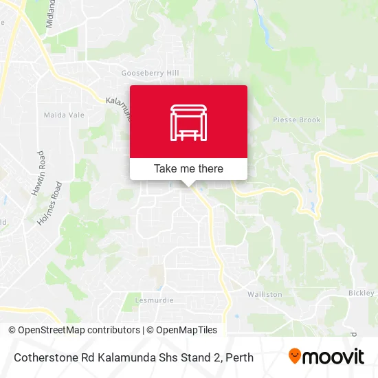 Cotherstone Rd Kalamunda Shs Stand 2 map