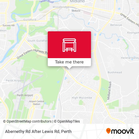 Abernethy Rd After Lewis Rd map