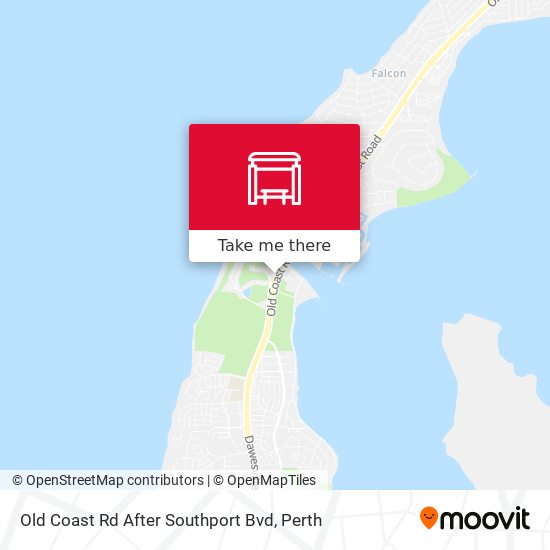 Old Coast Rd After Southport Bvd map