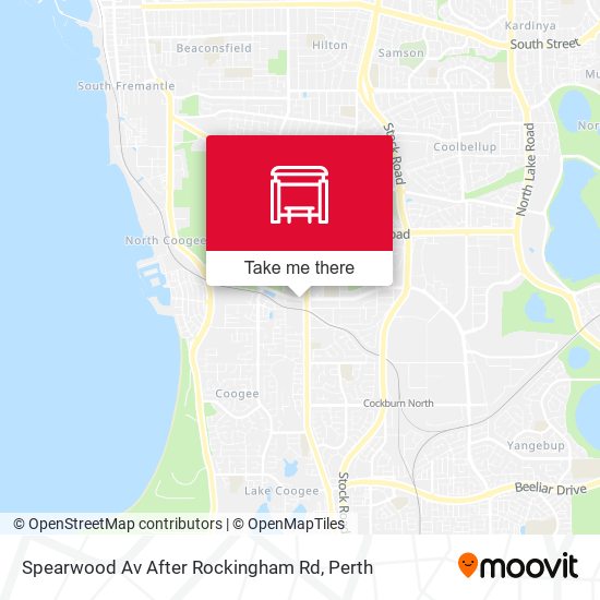 Spearwood Av After Rockingham Rd map