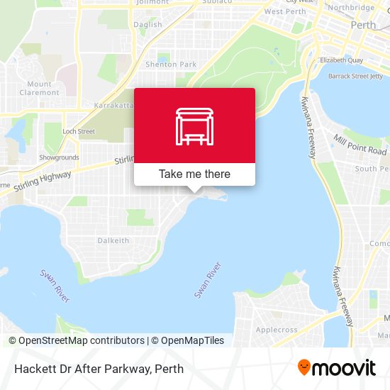Hackett Dr After Parkway map