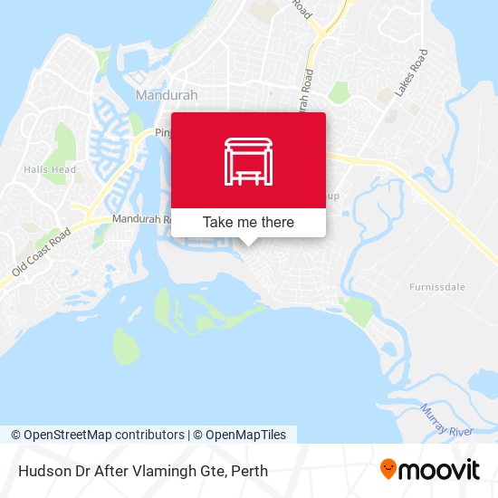 Hudson Dr After Vlamingh Gte map