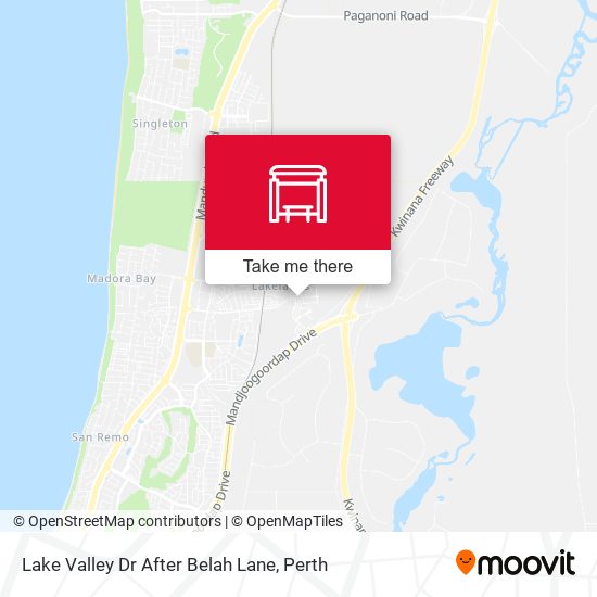 Lake Valley Dr After Belah Lane map