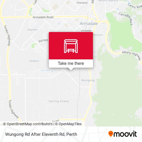 Wungong Rd After Eleventh Rd map