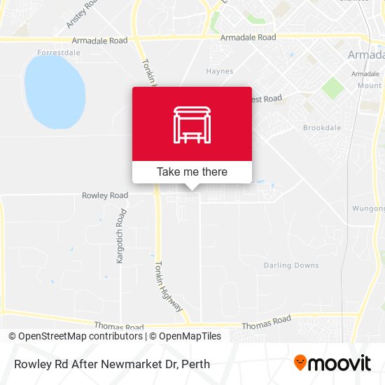 Rowley Rd After Newmarket Dr map